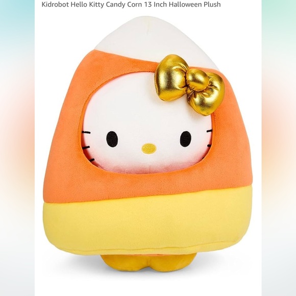🎃HELLO KITTY CANDY CORN 13” PLUSH TOY - Picture 3 of 14